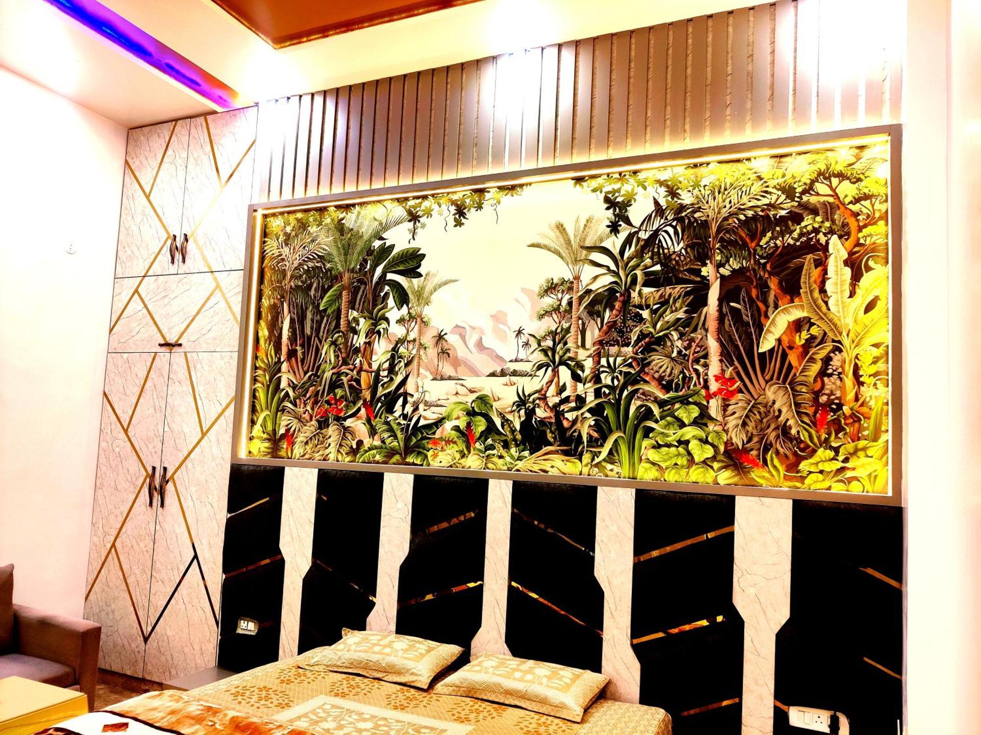 Premium Homestay Near Banke Bihari Ji With Power Backup - Free Wifi - Washing Machine Etc Vrindāvan Exterior foto